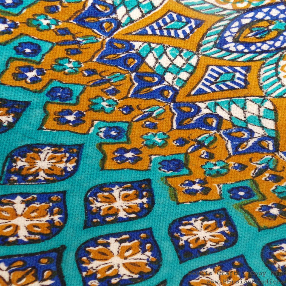 Persian Tapestry (Ghalamkar) Rug Style Tablecloth HGH3607 Persiada